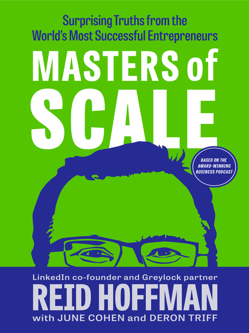 Title details for Masters of Scale by Reid Hoffman - Wait list